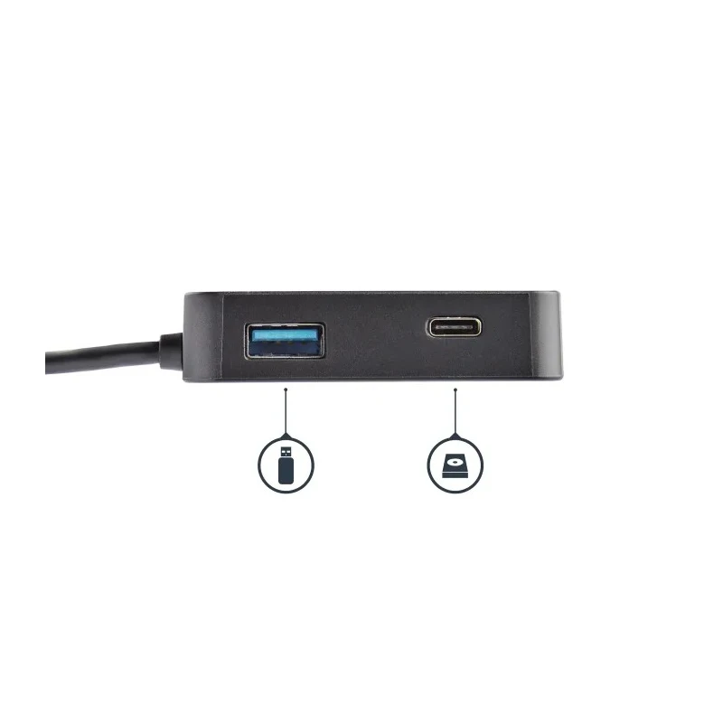 StarTech.com USB C Docking Station with 4096 x 2160 pixel HDMI, 2 USB 3.0 Ports, Gigabit Ethernet, Thunderbolt 3 DKT30CHD