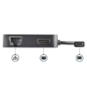 StarTech.com USB C Docking Station with 4096 x 2160 pixel HDMI, 2 USB 3.0 Ports, Gigabit Ethernet, Thunderbolt 3 DKT30CHD