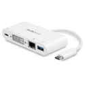 StarTech.com 1920 x 1200 Pixel USB C Docking Station with USB 3.0 Ports and DVI Output DKT30CDVPD