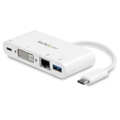StarTech.com 1920 x 1200 Pixel USB C Docking Station with USB 3.0 Ports and DVI Output DKT30CDVPD