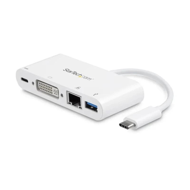 StarTech.com 1920 x 1200 Pixel USB C Docking Station with USB 3.0 Ports and DVI Output DKT30CDVPD