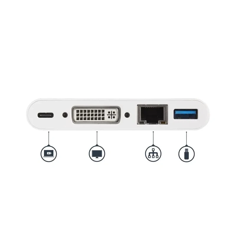 StarTech.com 1920 x 1200 Pixel USB C Docking Station with USB 3.0 Ports and DVI Output DKT30CDVPD