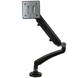 StarTech.com Black Desk Mount Monitor Arm, 7kg Load, VESA 75x75mm or 100x100mm, ARMSLIM