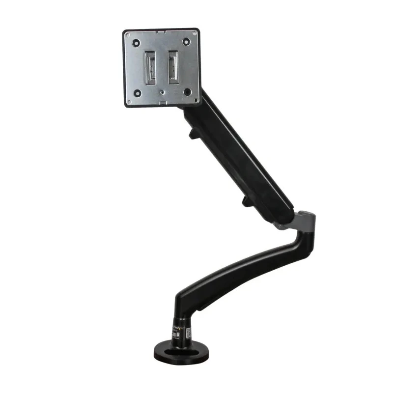 StarTech.com Black Desk Mount Monitor Arm, 7kg Load, VESA 75x75mm or 100x100mm, ARMSLIM