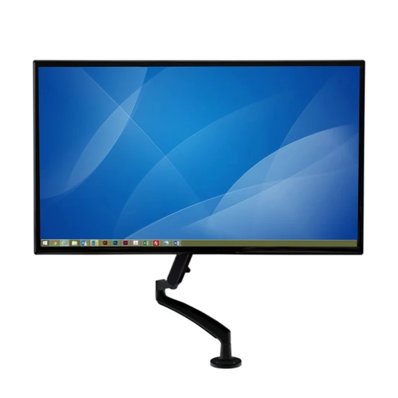 StarTech.com Black Desk Mount Monitor Arm, 7kg Load, VESA 75x75mm or 100x100mm, ARMSLIM