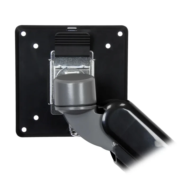 StarTech.com Black Desk Mount Monitor Arm, 7kg Load, VESA 75x75mm or 100x100mm, ARMSLIM