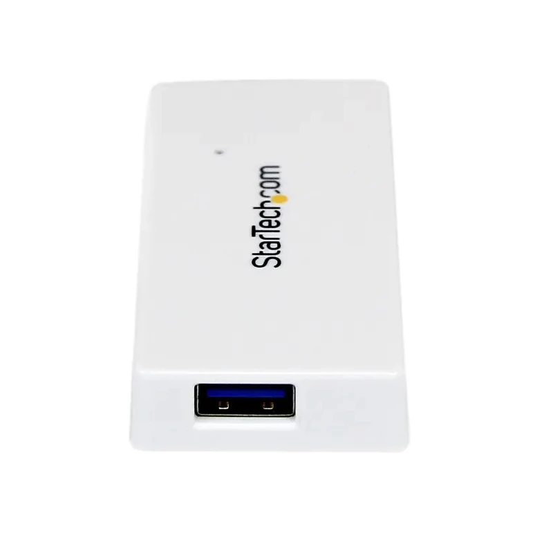 StarTech.com 4 Port USB 3.0 USB Hub, USB Powered, 80 mm x 36 mm x 14 mm ST4300MINU3W
