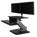StarTech.com PC Stand Sit-Stand Desk Converter Max 30in Monitor 13kg Load ARMSTS