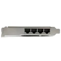 StarTech.com 4 Port PCIe RJ45 Network Card 1000Mbps Gigabit Ethernet ST4000SPEXI
