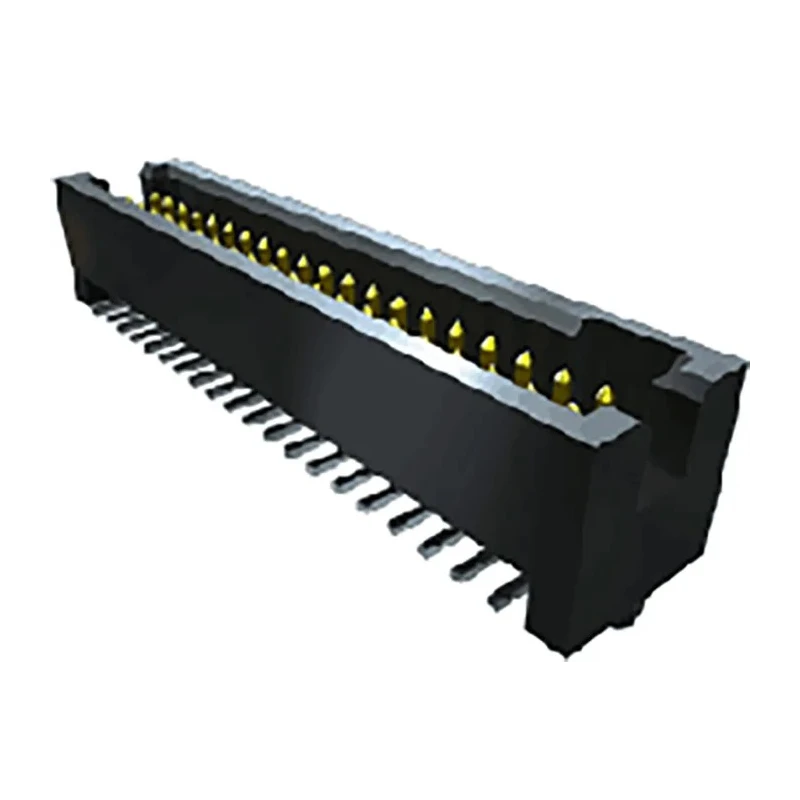 Samtec TFM Series Straight Surface PCB Header 10 Contacts 1.27 mm Pitch 2 Row Shrouded TFM-105-02-S-D-A