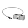 Kubler IN81 Series Teach Adapter for Use with Inclinometers, Spring Arm, EMC Guideline 2014/30/EU, UL Approval 224618 IN81
