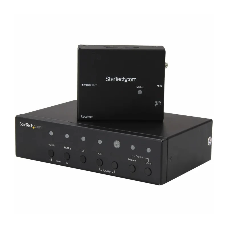StarTech.com 1 Port VGA, DisplayPort, HDMI over HDBaseT HDMI Extender 70m Maximum Resolution 4096 x 2160 pixel STDHVHDBT