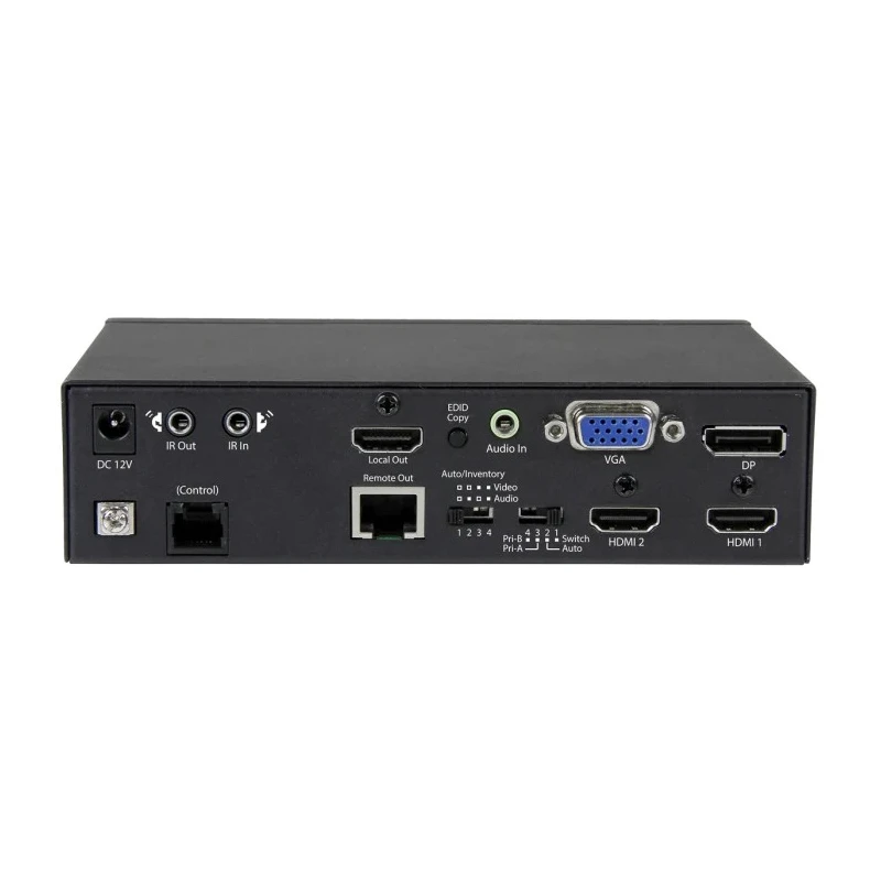 StarTech.com 1 Port VGA, DisplayPort, HDMI over HDBaseT HDMI Extender 70m Maximum Resolution 4096 x 2160 pixel STDHVHDBT