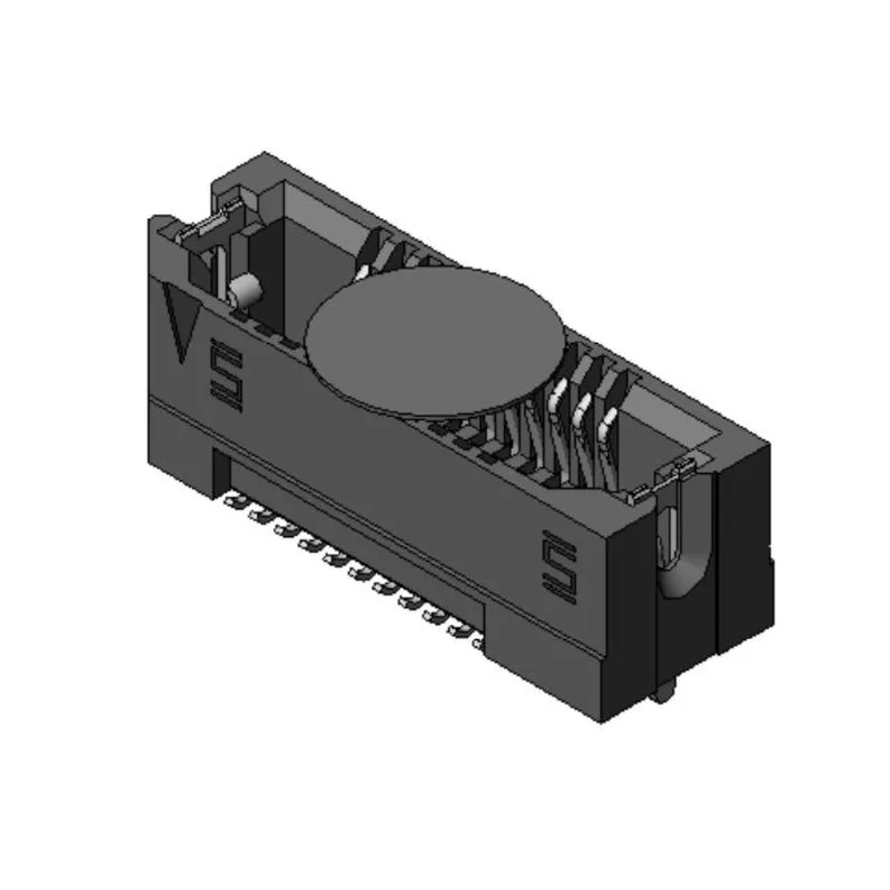 Samtec ASP Series Right Angle Surface PCB Socket, 22-Contact, 2 Row, 0.8 mm Pitch, Solder Termination ASP-137969-01