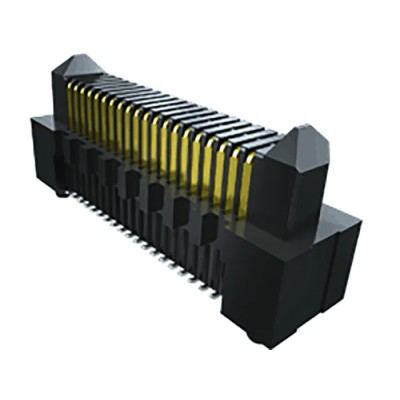 Samtec ERM8 Series Straight Surface PCB Header 100 Contacts 0.8 mm Pitch 2 Row Shrouded ERM8