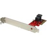 StarTech.com PCIe 2.5 in U.2 NVMe SSD Adapter 81 x 44 x 18 mm PEX4SFF8643
