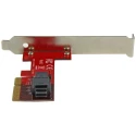 StarTech.com PCIe 2.5 in U.2 NVMe SSD Adapter 81 x 44 x 18 mm PEX4SFF8643