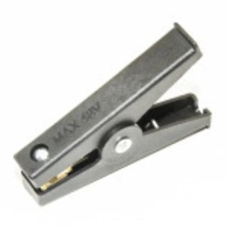 Mueller Electric Black Insulated Kelvin Clip 50A Current Rating, 32 mm Jaw Opening BU-108K-0