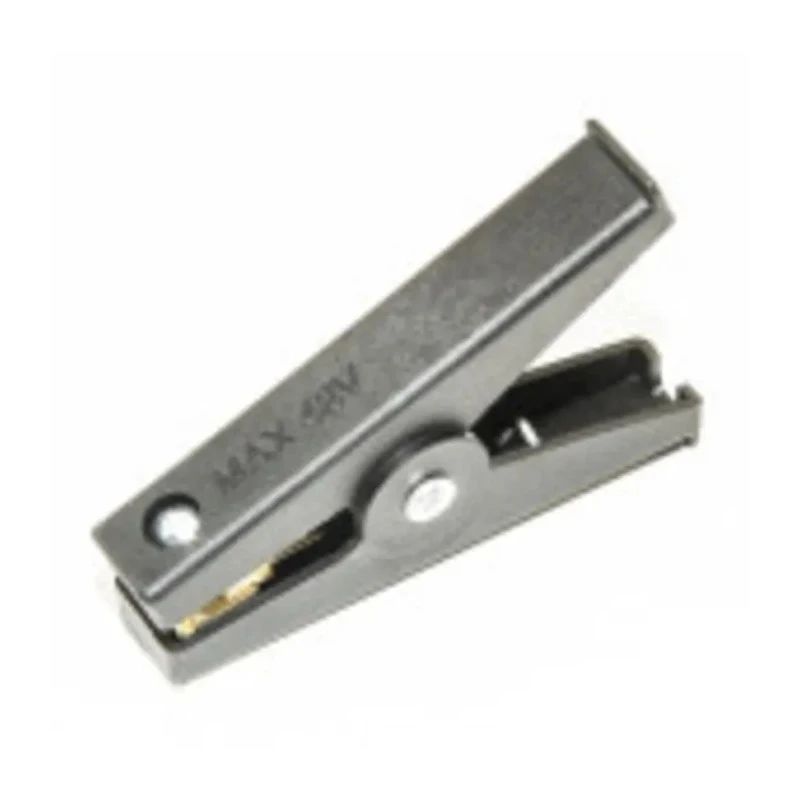 Mueller Electric Black Insulated Kelvin Clip 50A Current Rating, 32 mm Jaw Opening BU-108K-0