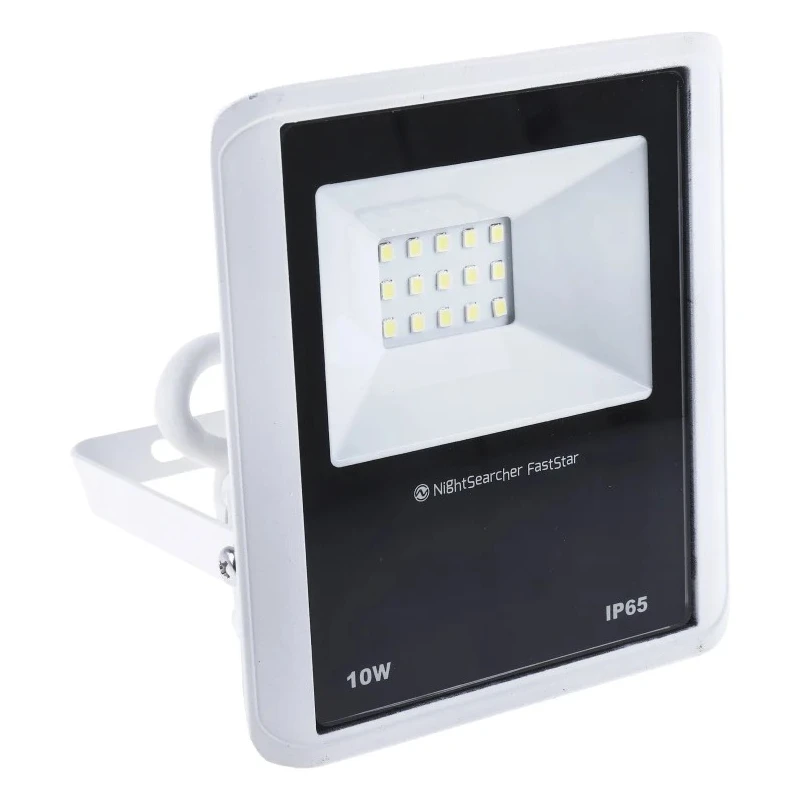 Nightsearcher Faststar m LED Floodlight 1 LED 10W Cool White 6000K 800lm IP65 NSFASTSTAR10