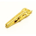 Mueller Electric Black Crocodile Clip Gold Plated Steel Contact 5A BU-30G