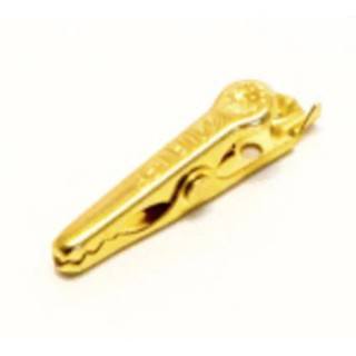 Mueller Electric Black Crocodile Clip Gold Plated Steel Contact 5A BU-30G