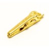 Mueller Electric Black Crocodile Clip Gold Plated Steel Contact 5A BU-30G