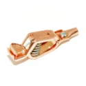 Mueller Electric Black Crocodile Clip Copper Contact 100A BU-21MPS