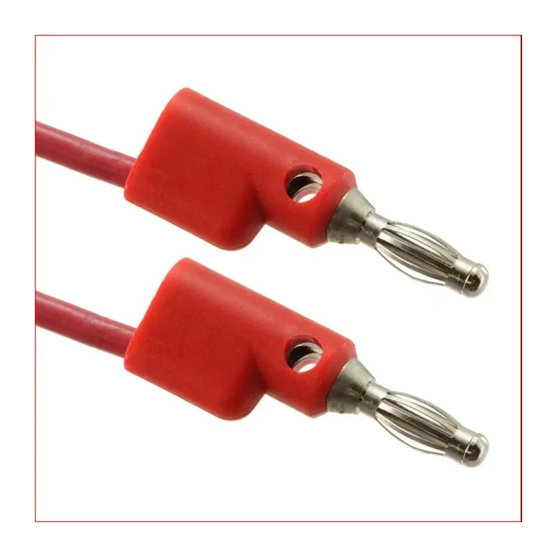 Mueller Electric Connector Test Lead 15A, 1kV, Red, 1.2 m Lead Length BU-PB48-2