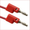 Mueller Electric Connector Test Lead 15A, 1kV, Red, 1.2 m Lead Length BU-PB48-2