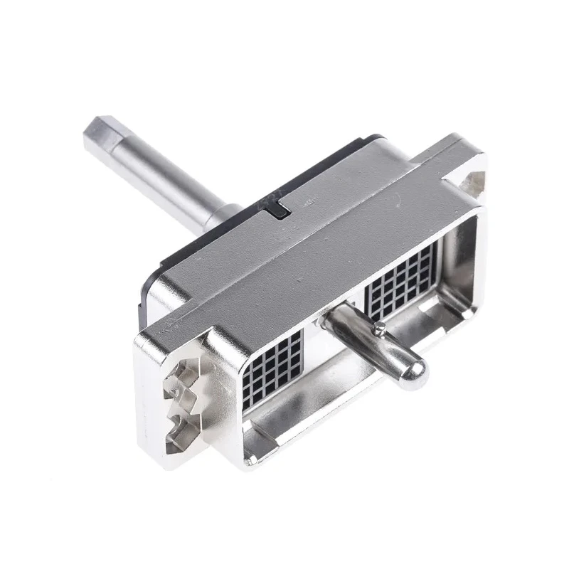 ITT Cannon DLM ZIF Plug Body Straight Male 2 Column 5 Row 60 Way Connector 1.2kV AC 5A Panel Mount Aluminium 127050-0220