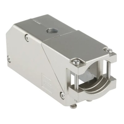 ITT Cannon DL, DLM Series Aluminium Straight D-Sub Backshell 60 Way Strain Relief DL3