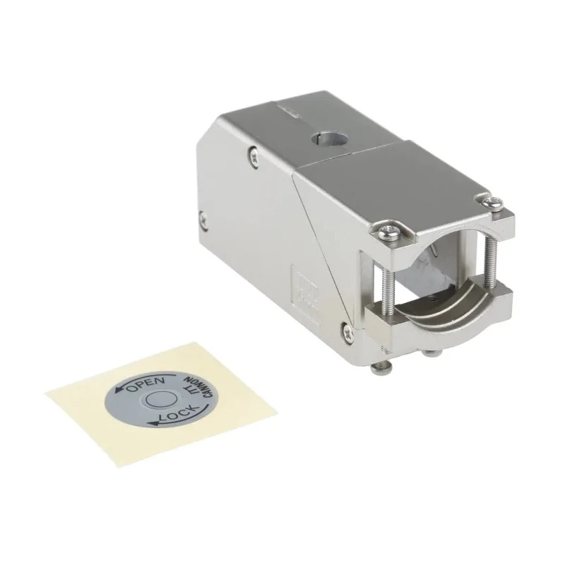 ITT Cannon DL, DLM Series Aluminium Straight D-Sub Backshell 60 Way Strain Relief DL3