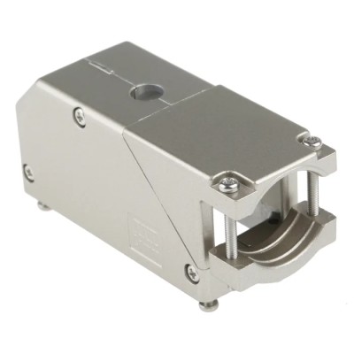 ITT Cannon Aluminium Right Angle D-Sub Backshell 96 Way Strain Relief DL2