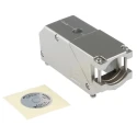 ITT Cannon Aluminium Right Angle D-Sub Backshell 96 Way Strain Relief DL2