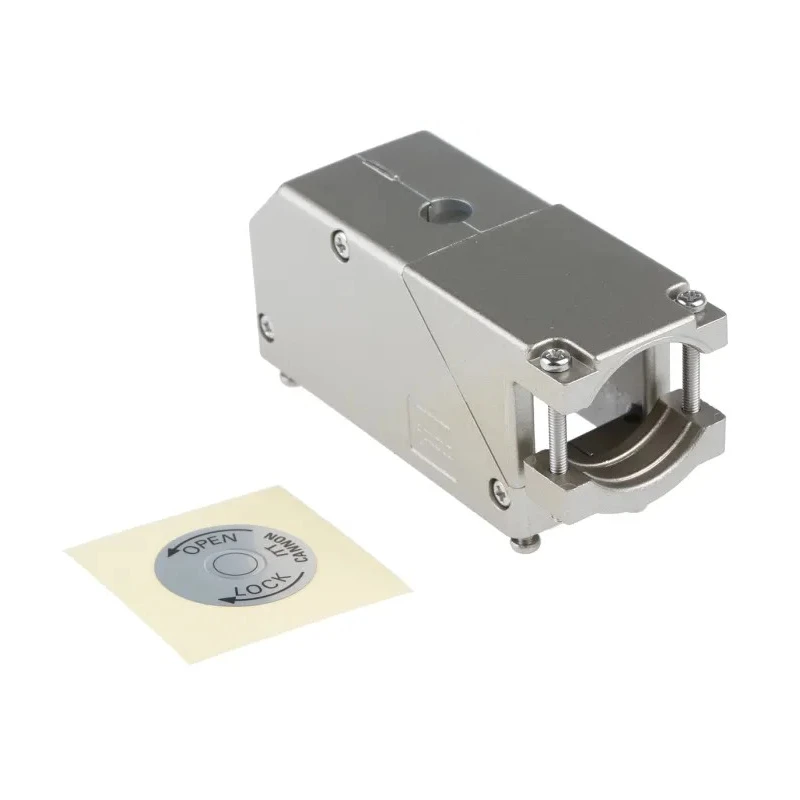 ITT Cannon Aluminium Right Angle D-Sub Backshell 96 Way Strain Relief DL2