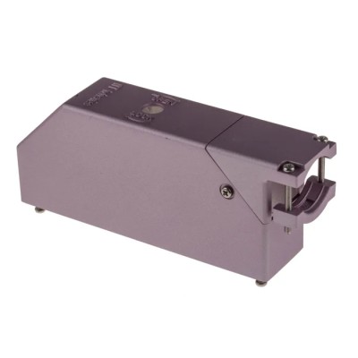 ITT Cannon DL ZIF Backshell Backplane Connector 156 Contacts 5A Metal Housing Straight Orientation DL1