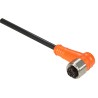 Telemecanique Sensors Sensor Actuator Cable Female 4 Way Right Angle to Unterminated Free End 10m XZCPA1241L10
