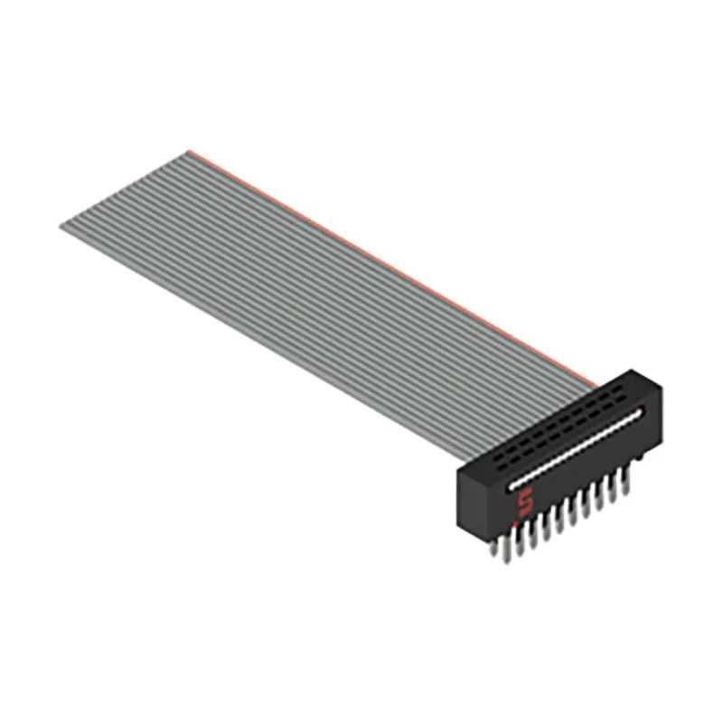 Samtec Flat Ribbon Cable, 1.27 mm Pitch, 304.8 mm Length FFMD-05-T-12.00-01-N