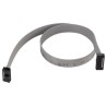 Samtec FFSD Series Ribbon Cable Flat 1.27 mm Pitch 12 Conductors 254 mm Length FFSD-06-D-10.00-01-N