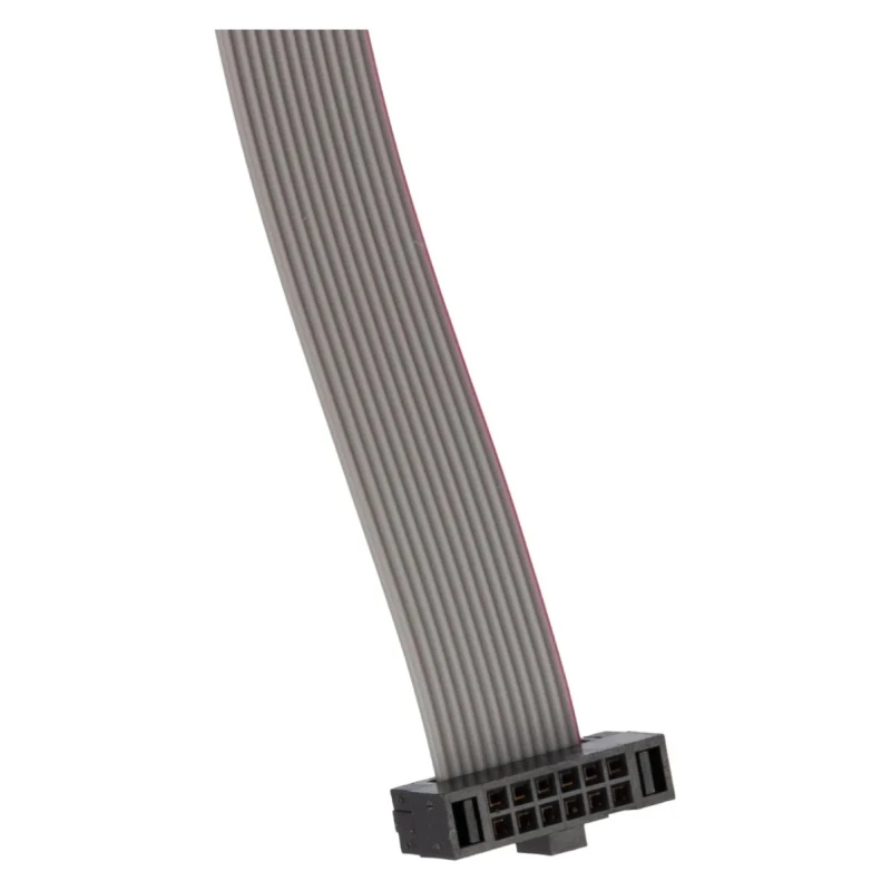 Samtec FFSD Series Ribbon Cable Flat 1.27 mm Pitch 12 Conductors 254 mm Length FFSD-06-D-10.00-01-N