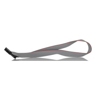 Samtec Ribbon Cable Flat 1.27 mm Pitch 30 AWG 16 Conductor 304.8 mm Length RoHS Compliant FFSD-08-D-12.00-01-N