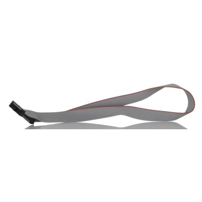 Samtec Ribbon Cable Flat 1.27 mm Pitch 30 AWG 16 Conductor 304.8 mm Length RoHS Compliant FFSD-08-D-12.00-01-N