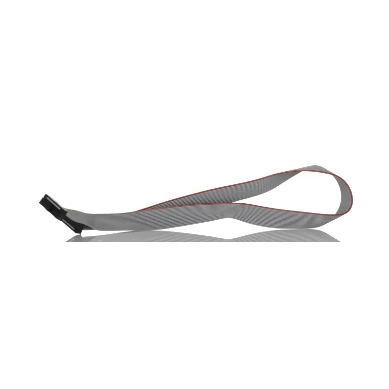 Samtec Ribbon Cable Flat 1.27 mm Pitch 30 AWG 16 Conductor 304.8 mm Length RoHS Compliant FFSD-08-D-12.00-01-N