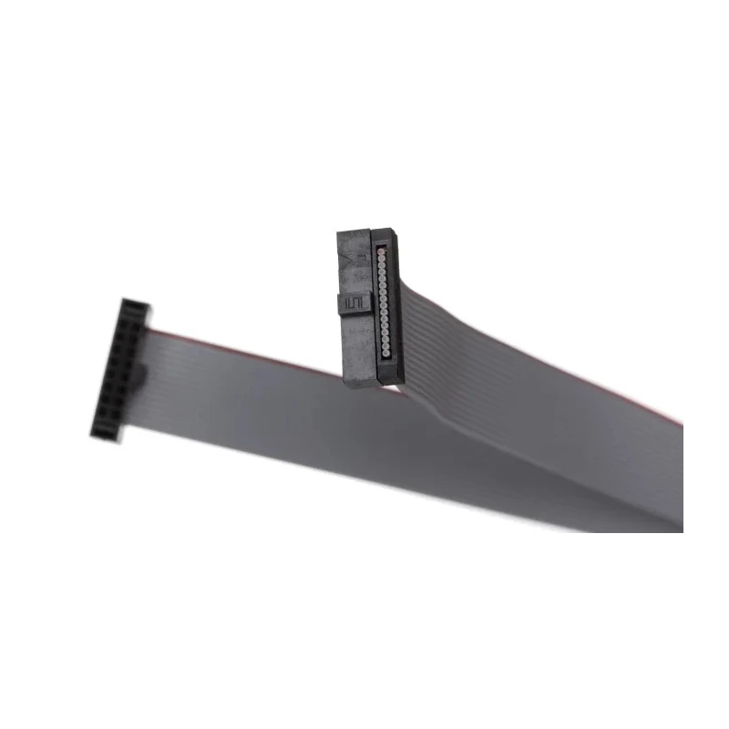 Samtec Ribbon Cable Flat 1.27 mm Pitch 30 AWG 16 Conductor 304.8 mm Length RoHS Compliant FFSD-08-D-12.00-01-N