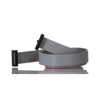 Samtec Ribbon Cable Flat 1.27 mm Pitch 16 Conductors 609.6 mm Length FFSD-08-D-24.00-01-N