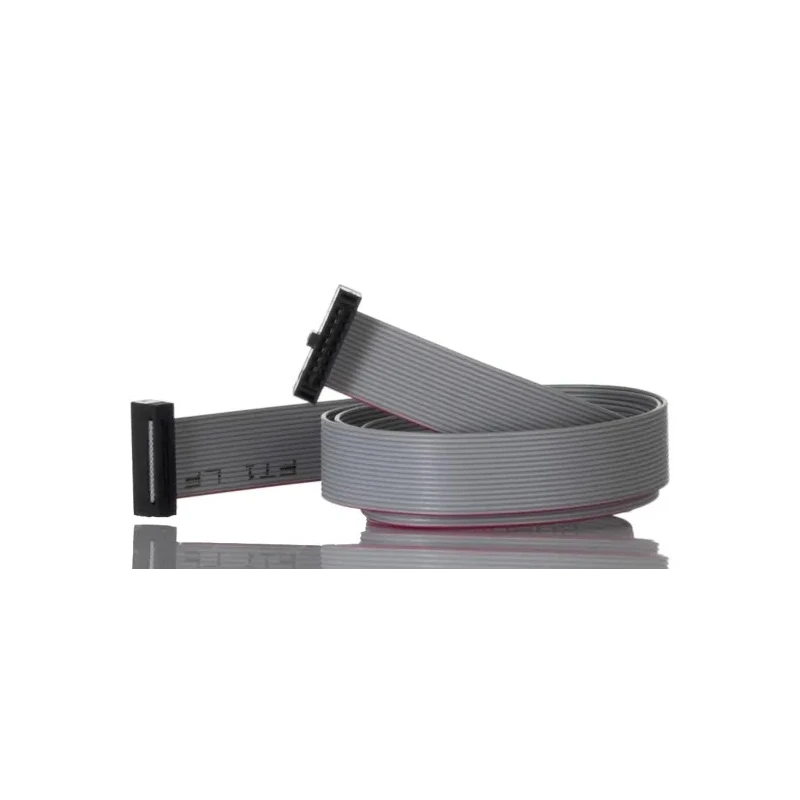 Samtec Ribbon Cable Flat 1.27 mm Pitch 16 Conductors 609.6 mm Length FFSD-08-D-24.00-01-N