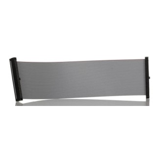 Samtec FFSD Series Ribbon Cable Flat 1.27 mm Pitch, 50 Conductors, 5 in Length FFSD-25-D-05.00-01-N