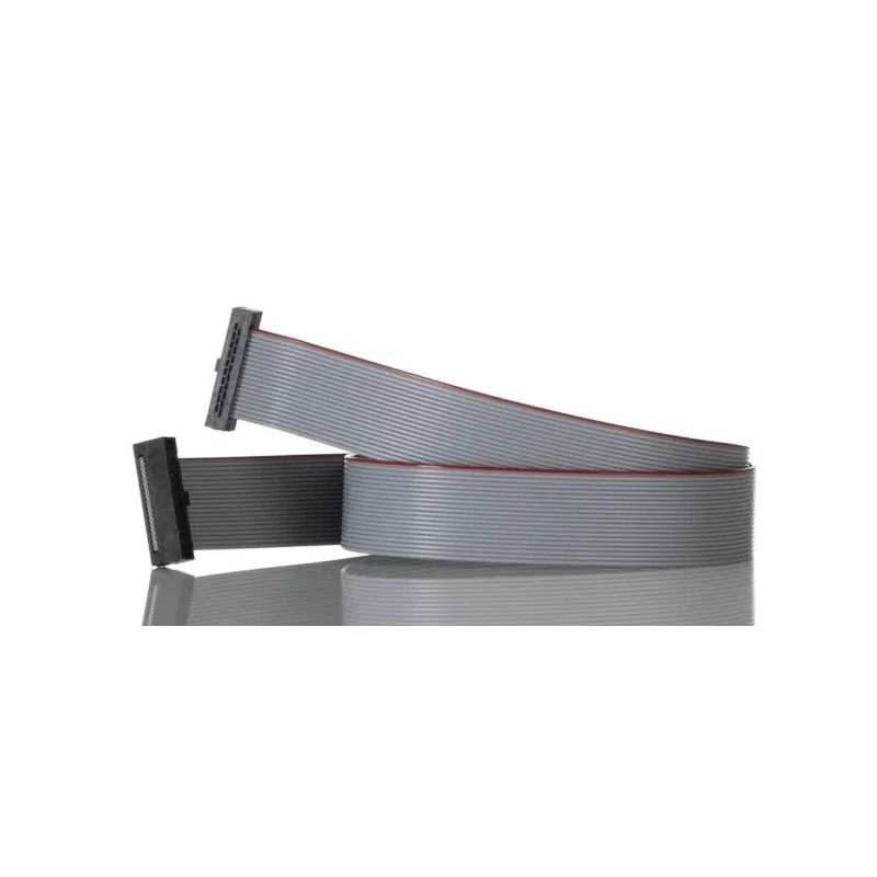 Samtec FFSD Series Ribbon Cable Flat 1.27 mm Pitch 20 Conductors 381 mm Length FFSD-10-D-15.00-01-N