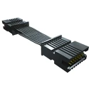 Samtec Ribbon Cable Assembly Polyvinyl Chloride Teflon 1.27 mm Pitch 275V AC TFSD-05-28-H-10.00-T-NDS
